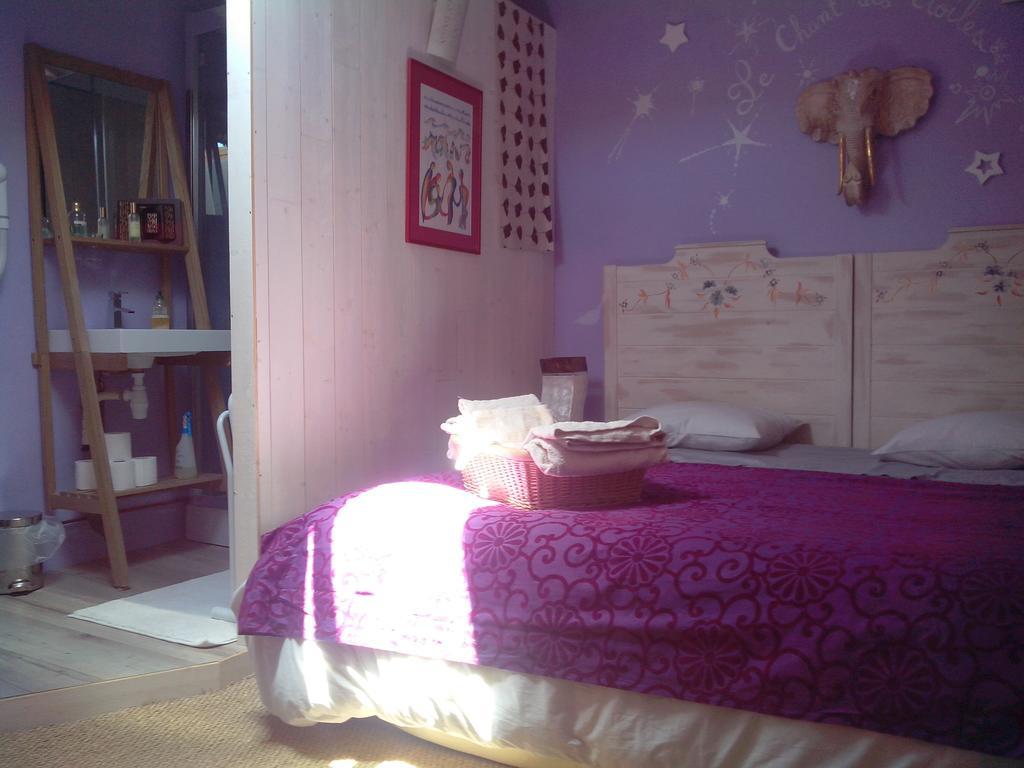 Le Clos De La Source Bed and Breakfast Le Bousquet-d'Orb Kamer foto